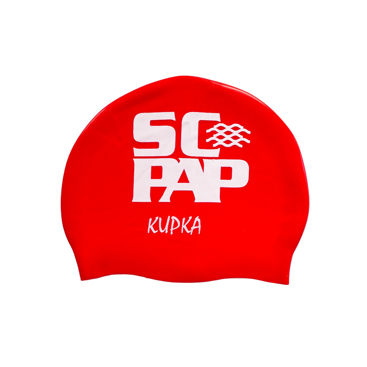 Plavecká čepice se jménem